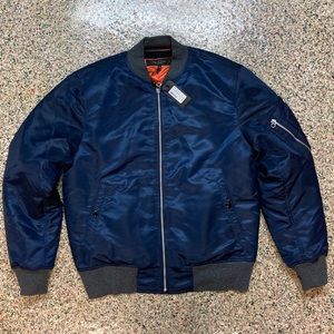 Men’s rag & bone Manston Bomber - Navy size M